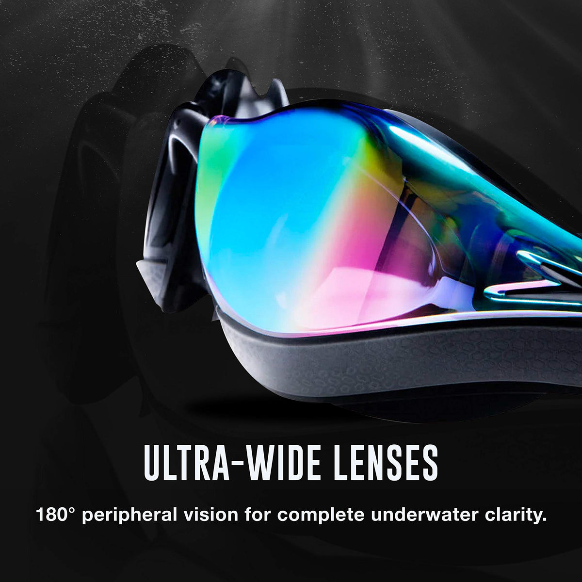 Speedo Unisex Adult Swim Goggles Mirrored Fastskin Pure Focus