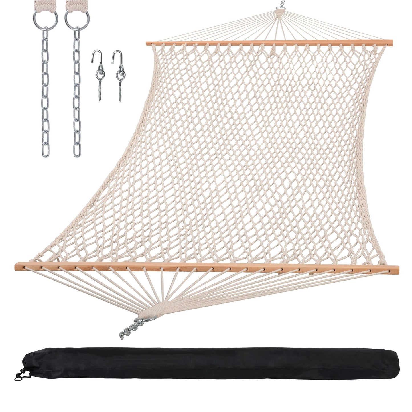 SUNCREAT Hammocks Rope Double Hammock