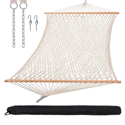 SUNCREAT Hammocks Rope Double Hammock