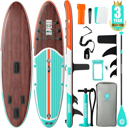 Niphean Inflatable Stand Up Paddle Board with SUP Accessories