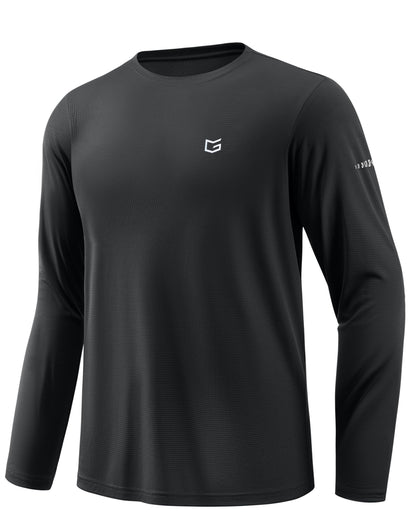 Men's UPF 50+ Rash Guard – Long Sleeve Sun Protection