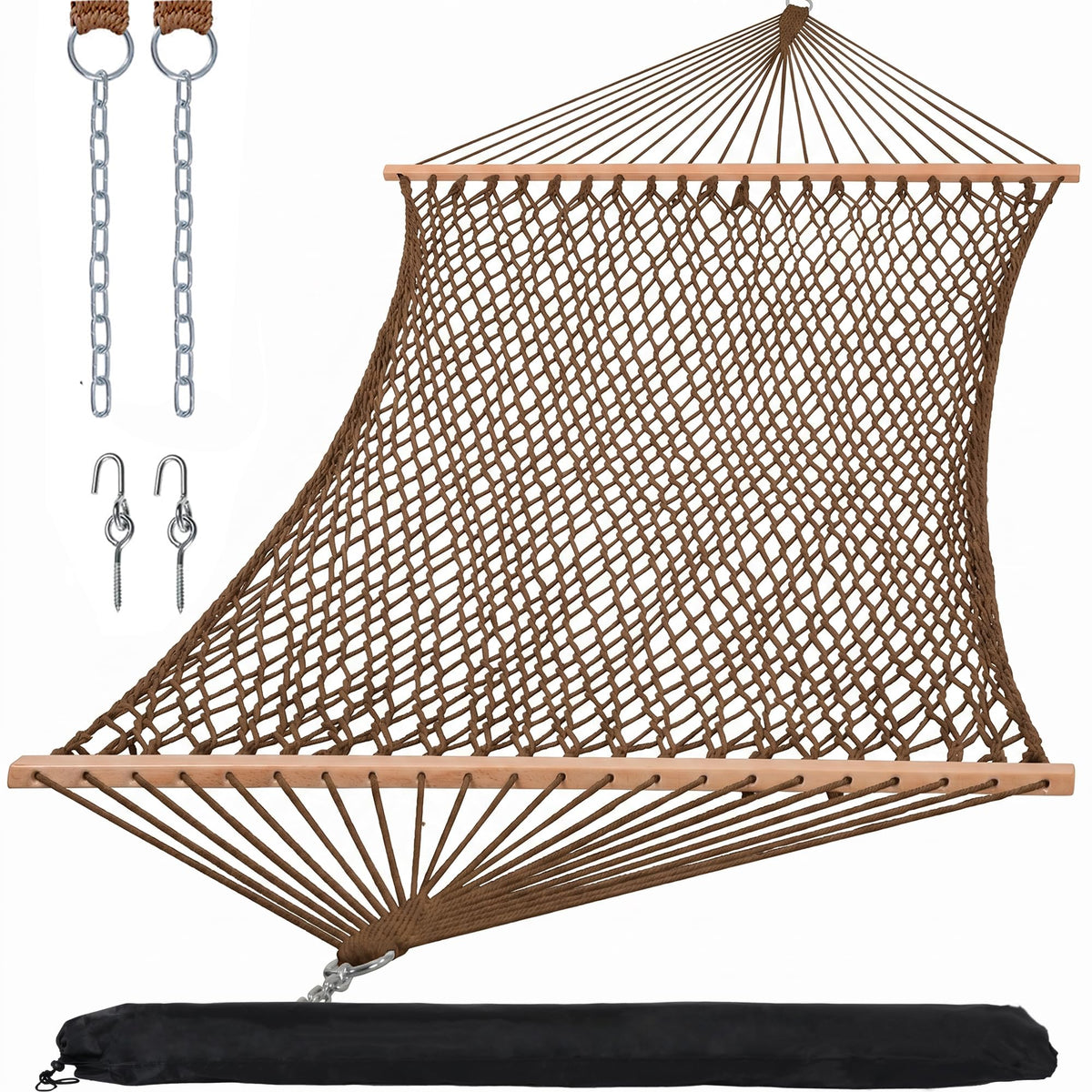 SUNCREAT Hammocks Rope Double Hammock