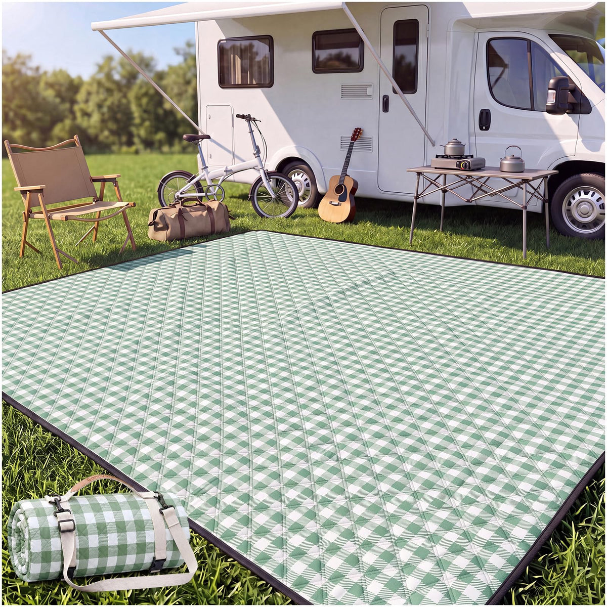 Waterproof Outdoor Blanket – Extra Large & Foldable