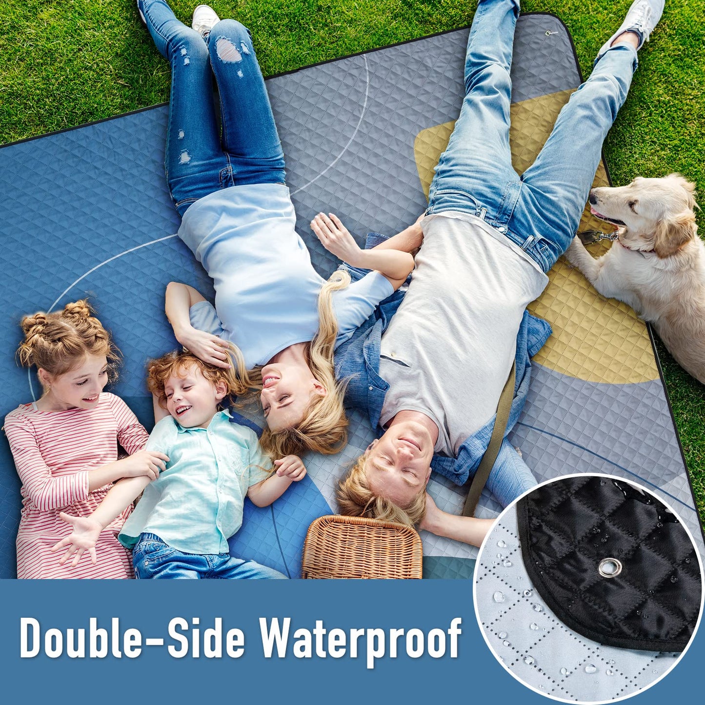 Waterproof Picnic Blanket – Extra Large Outdoor Mat