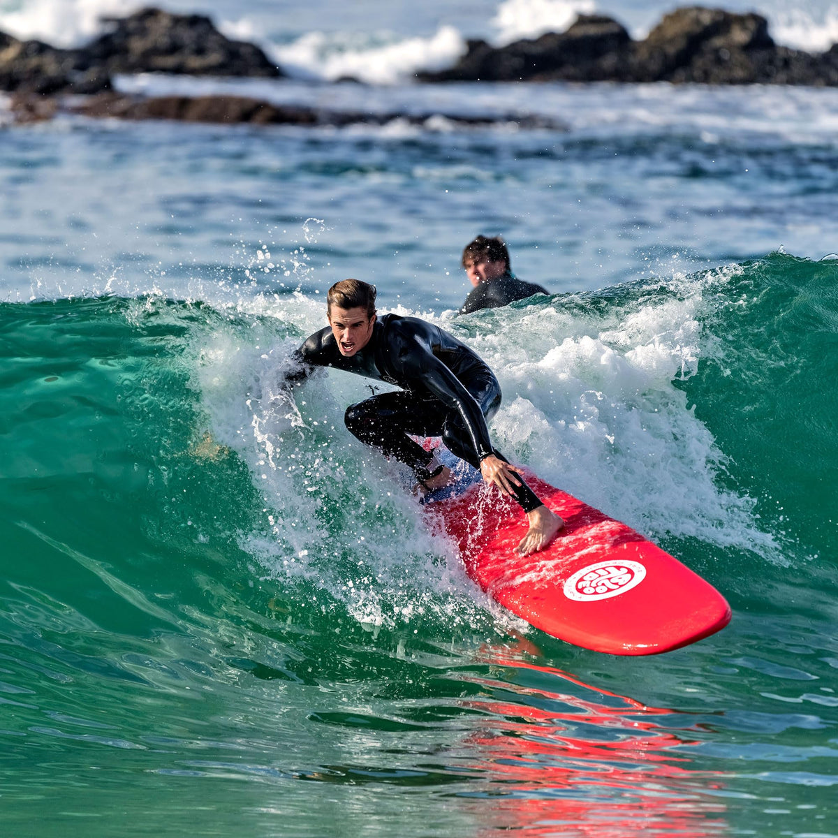 Soft-Top Surfboard – 8 FT Stable Beginner Design