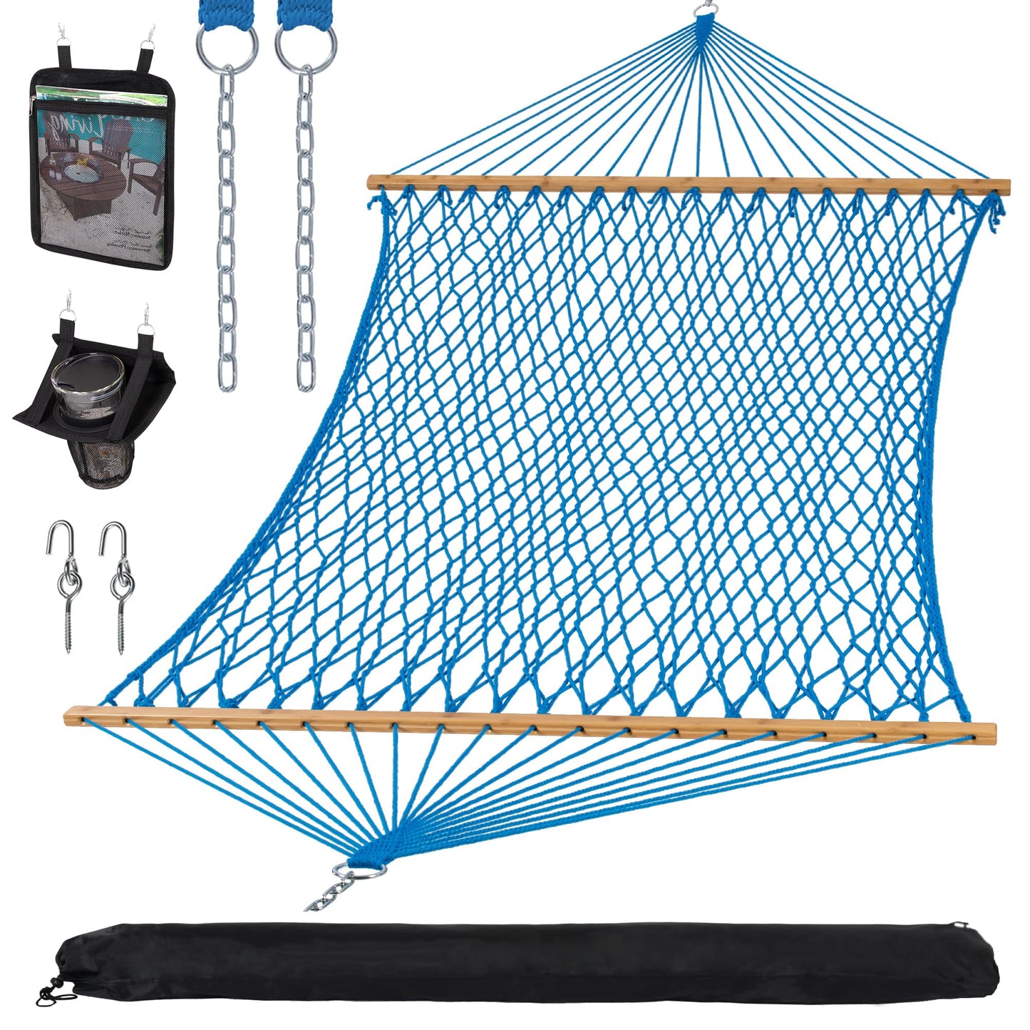 SUNCREAT Hammocks Rope Double Hammock