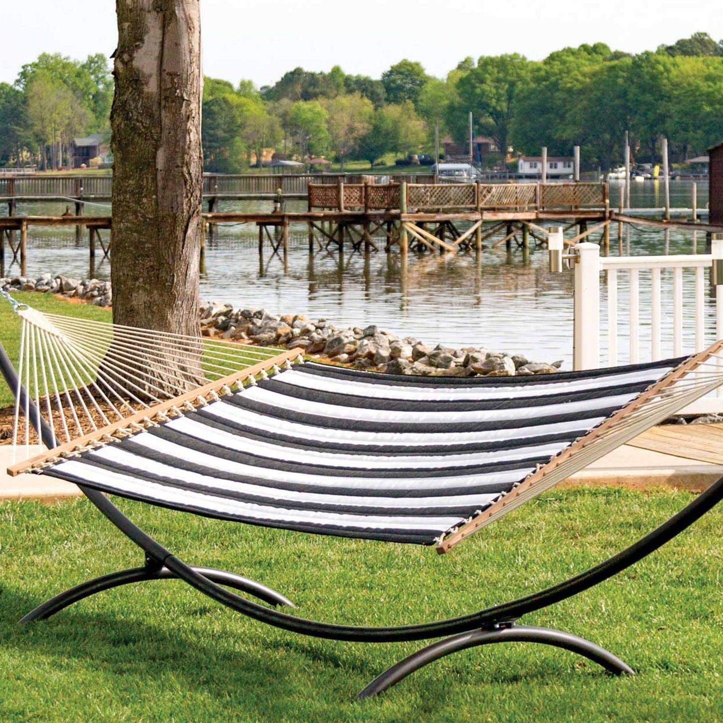 Quilted Outdoor Hammock – Comfortable Padded Design